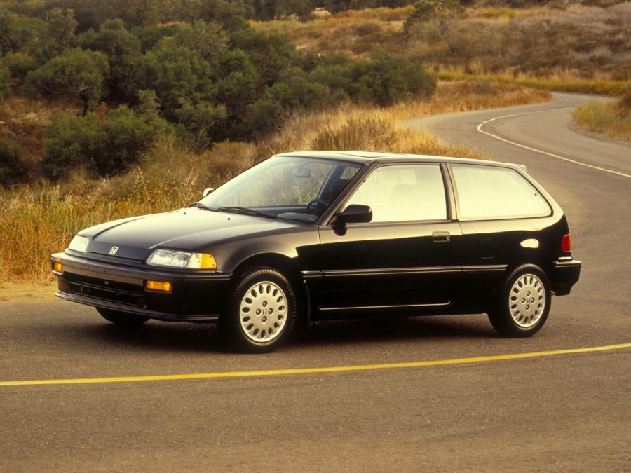  Honda Civic Hatchback 1989 года  (US) (фото 5 из 6)